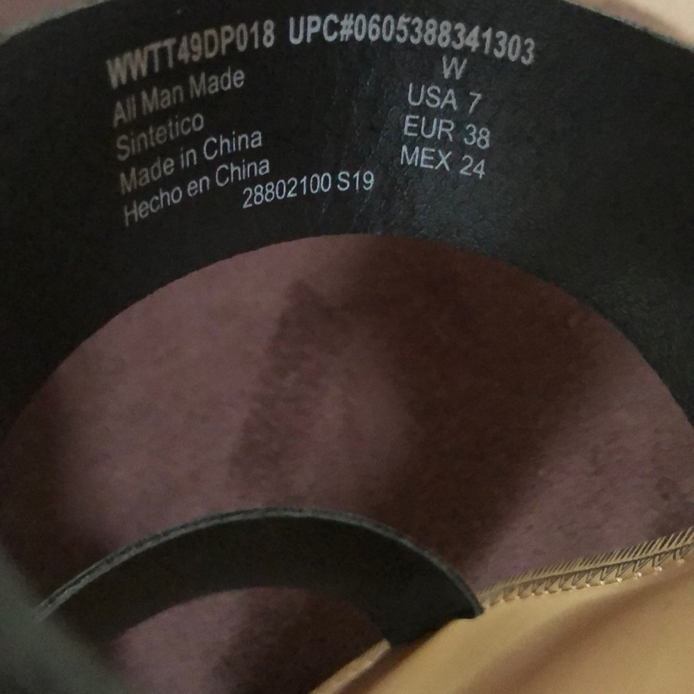 ☀️Black flat Sandals..NWOT - Picture 5 of 5